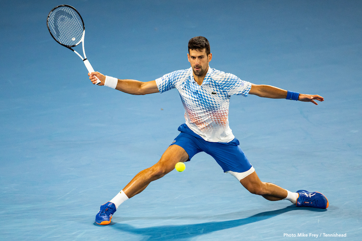Covering Novak Djokovic’s ascent to the highest point of men’s tennis